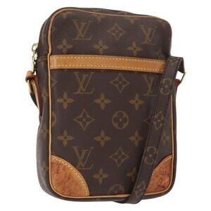 Authentic LOUIS VUITTON Monogram Danube Shoulder Bag M45266 LV